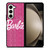 BARBIE PINK BLING GLITTER 1 Samsung Galaxy Z Fold 5 Case Cover