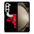 CHICAGO BULLS FACE LOGO Samsung Galaxy Z Fold 5 Case Cover CHICAGO BULLS FACE LOGO Samsung Galaxy Z Fold 5 Case Cover