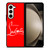 CHRISTIAN LOUBOUTIN RED Samsung Galaxy Z Fold 5 Case Cover