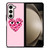 COMME DES GARCONS BAPE LOGO PINK Samsung Galaxy Z Fold 5 Case Cover COMME DES GARCONS BAPE LOGO PINK Samsung Galaxy Z Fold 5 Case Cover