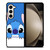 DISNEY STITCH CARTOON SIMPLE FLAT Samsung Galaxy Z Fold 5 Case Cover
