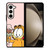 GRAFIELD THE CAT ICE CREAM Samsung Galaxy Z Fold 5 Case Cover
