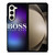 HUGO BOSS STRIPE LOGO Samsung Galaxy Z Fold 5 Case Cover