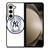 NEW YORK YANKEES ICON BASEBALL CLUB LOGO Samsung Galaxy Z Fold 5 Case Cover