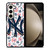NEW YORK YANKEES TEAM BASEBALL LOGO Samsung Galaxy Z Fold 5 Case Cover
