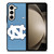 NORTH CAROLINA TAR HEELS FOOTBALL LOGO JERSEY Samsung Galaxy Z Fold 5 Case Cover