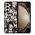 ONE PIECE CHARACTER BLACK WHITE Samsung Galaxy Z Fold 5 Case Cover