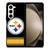 PITTSBURGH STEELERS LOGO STRIPE Samsung Galaxy Z Fold 5 Case Cover