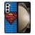 SUPERMAN LOGO ART Samsung Galaxy Z Fold 5 Case Cover