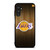 LA LAKERS BASKETBALL WOODEN Samsung Galaxy A14 Case