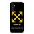 OFF WHITE YELLOW LOGO X APPLE Samsung Galaxy A14 Case