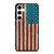 AMERICAN FLAG USA WOOD 2 Samsung Galaxy S24 Case