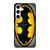 Batman Logo Black Yellow 2 Samsung Galaxy S24 Case