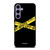 OFF WHITE LOGO POLICE LINE Samsung Galaxy S24 Case