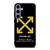 OFF WHITE YELLOW LOGO X APPLE Samsung Galaxy S24 Case