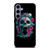 SKULL ROSE VIOLET ARTWORK Samsung Galaxy S24 Case