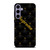 SUPREME BLACK PATTERN GOLD Samsung Galaxy S24 Case