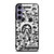 BAPE SHARK LOGO SUPREME BLACK WHITE Samsung Galaxy S24 Plus Case