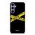 OFF WHITE LOGO POLICE LINE Samsung Galaxy S24 Plus Case