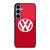 VW VOLKSWAGEN LOGO RED Samsung Galaxy S24 Plus Case