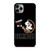 FLORIDA STATE FSU FOOTBALL 2 iPhone 11 Pro Max Case