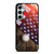BASEBALL BALL AND FLAG Samsung Galaxy S23 FE Case