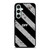 OFF WHITE LOGO STRIPE Samsung Galaxy S23 FE Case