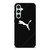 PUMA LOGO BLACK LEATHER Samsung Galaxy S23 FE Case