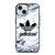 ADIDAS LOGO MARBLE EMBLEM iPhone 15  Case Cover