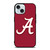 ALABAMA CRIMSON TIDE INITIAL iPhone 15  Case Cover
