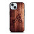ATLANTA BRAVES LOGO WOOD INITIAL iPhone 15  Case Cover