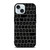 BLACK KEYBOARD PATTERN iPhone 15  Case Cover