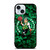 BOSTON CELTICS GREEN LOGO BASKETBALL TEAM iPhone 15  Case Cover