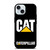 CAT CATERPILLAR BLACK LOGO iPhone 15  Case Cover CAT CATERPILLAR BLACK LOGO iPhone 15  Case Cover