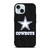 DALLAS COWBOYS FOOTBALL BLACK WALL iPhone 15  Case Cover