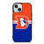 DENVER BRONCOS HORSE WHITE LOGO iPhone 15  Case Cover