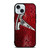 TESLA RED WATER EMBLEM iPhone 15  Case Cover