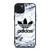 ADIDAS LOGO MARBLE EMBLEM iPhone 15 Plus Case