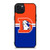 DENVER BRONCOS HORSE WHITE LOGO iPhone 15 Plus Case