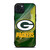 GREEN BAY PACKERS ART FOOTBALL iPhone 15 Plus Case