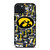 IOWA HAWKEYES COLLAGE FOOTBALL iPhone 15 Plus Case