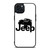 JEEP BLACK LOGO iPhone 15 Plus Case