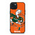 MIAMI HURRICANES FOOTBALL MASCOT iPhone 15 Plus Case