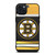 NHL BOSTON BRUINS LOGO iPhone 15 Plus Case