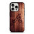 ATLANTA BRAVES LOGO WOOD INITIAL iPhone 15 Pro Case