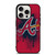 ATLANTA BRAVES MLB LOGO INITIAL iPhone 15 Pro Case