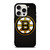 BOSTON BRUINS REEBOK HOCKEY TEAM iPhone 15 Pro Case