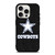DALLAS COWBOYS FOOTBALL BLACK WALL iPhone 15 Pro Case
