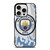 MANCHESTER CITY FOOTBALL ART LOGO iPhone 15 Pro Case