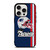 NEW ENGLAND PATRIOTS STRIPS HELMET iPhone 15 Pro Case